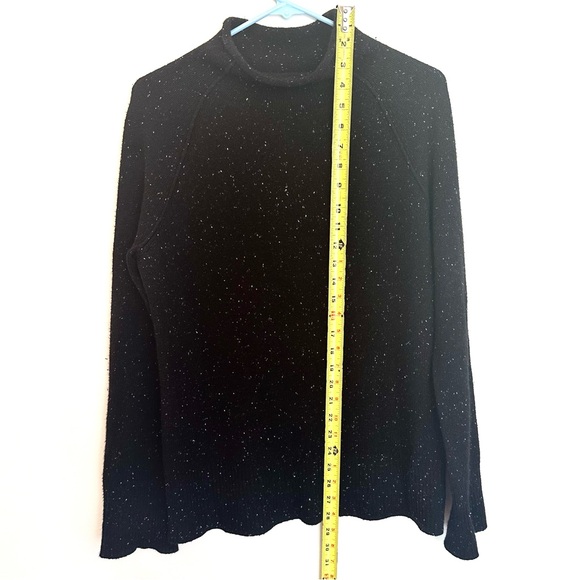 (SOLD) Theory 100% Cashmere Karinella Sweater Top in Black Multi, size Small / P - Picture 9 of 9